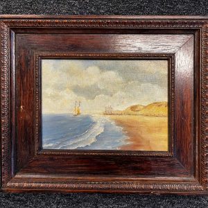 Schilderij strand en zee