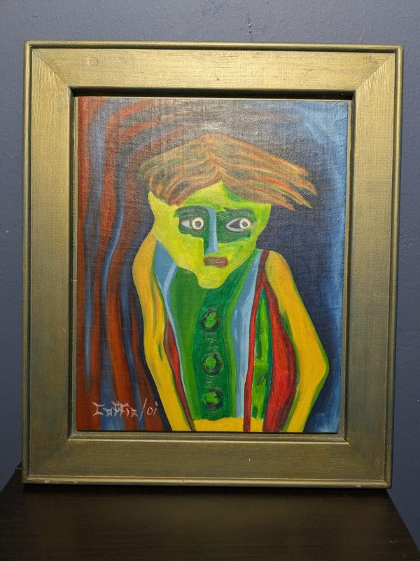 Ronald Coffie schilderij