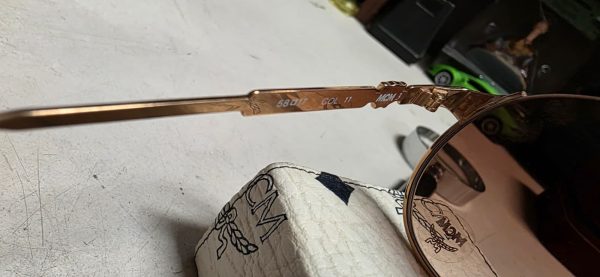 Vintage MCM Model 1 Zonnebril
